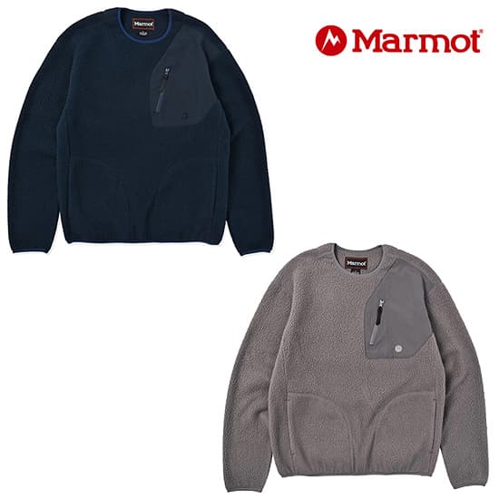 マーモット アルゴンフリースセーター MTFW26UFL047 メンズ/男性用  Argon Fleece Sweater 2026年秋冬新作