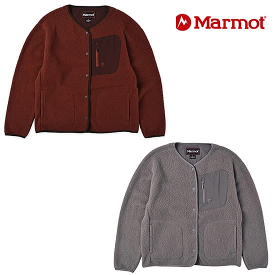マーモット ウィメンズ アルゴンフリースカーディガンジャケット MTFW26WFL048 レディース/女性用  W's Argon Fleece Cardigan Jacket 2026年秋冬新作