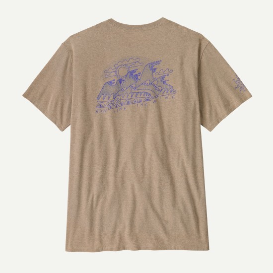 パタゴニア ウインド・ランナー・レスポンシビリティー 37799 ユニセックス/男女兼用 半袖Tシャツ Wind Runner Responsibili-Tee 2025年春夏新作