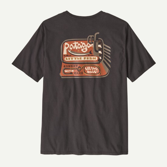 パタゴニア メンズ・アクアティック・アクション・オーガニック・Tシャツ 37801 メンズ/男性用 半袖Tシャツ Ms Aquatic Action Organic T-Shirt 2025年春夏新作