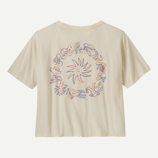 パタゴニア ウィメンズ・ミューチュアリズム・イージーカット・オーガニック・Tシャツ 37802 レディース/女性用 半袖Tシャツ Ws Mutualism Easy Cut Organic T-Shirt 2025年春夏新作