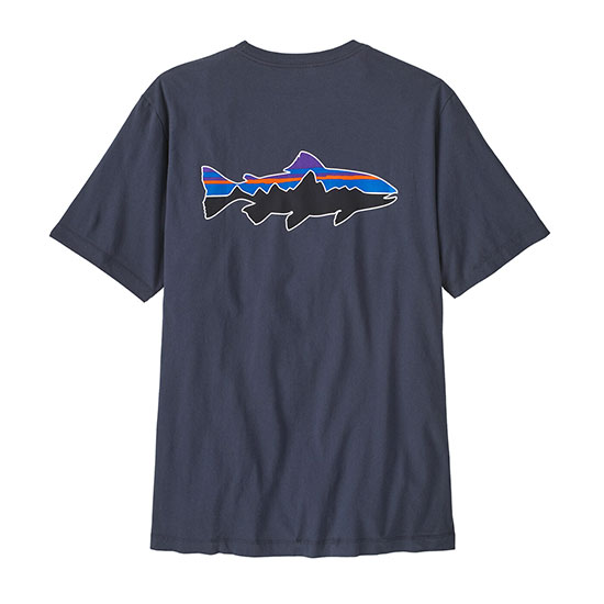 パタゴニア メンズ・フィッツロイ・トラウト・Tシャツ 37846 メンズ/男性用 半袖Tシャツ M's Fitz Roy Trout T-Shirt 2026年春夏新作