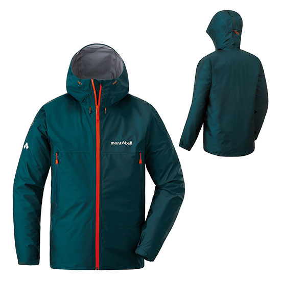 モンベル ストームクルーザー ジャケット Men's 1128615 メンズ/男性用 レイン レインジャケット 雨具 ゴアテックスジャケット 防水ジャケット