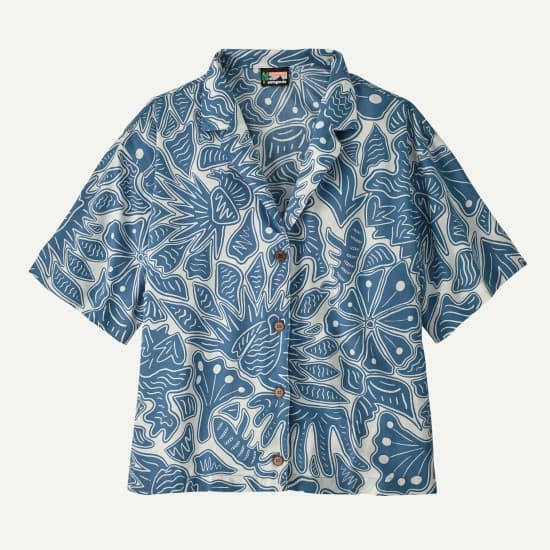 パタゴニア ウィメンズ・タイダル・スレッズ・シャツ 52545 レディース/女性用 半袖シャツ Ws Tidal Threads Shirt 2025年春夏新作