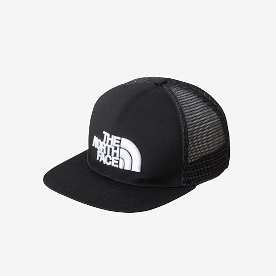 ザノースフェイス メッセージメッシュキャップ NNJ02406 キッズ/子供用 帽子 K MESSAGE MESH CAP ※クリアランスセール【返品交換不可】