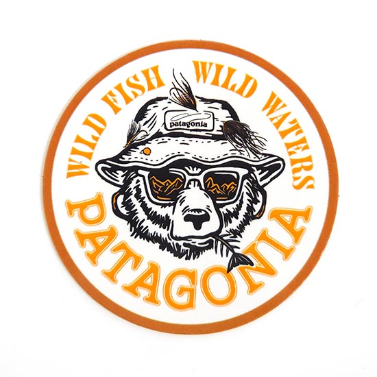 パタゴニア ステッカー PATASTICKER100 ステッカー デザイン シール デカール アウトドアグッズ用 アウトドアギア用 