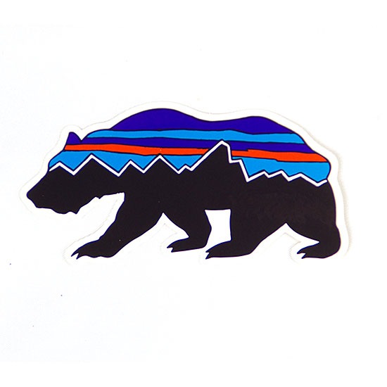 パタゴニア ステッカー PATASTICKER100 ステッカー デザイン シール デカール アウトドアグッズ用 アウトドアギア用 