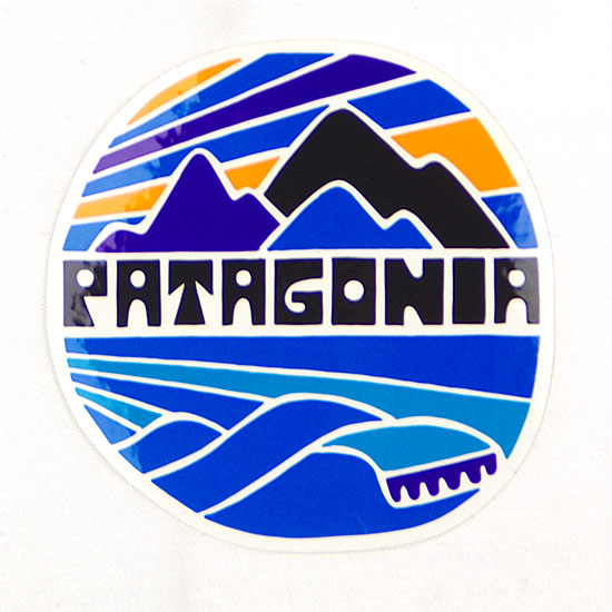 パタゴニア ステッカー PATASTICKER100 ステッカー デザイン シール デカール アウトドアグッズ用 アウトドアギア用 