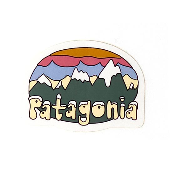 パタゴニア ステッカー PATASTICKER100 ステッカー デザイン シール デカール アウトドアグッズ用 アウトドアギア用 
