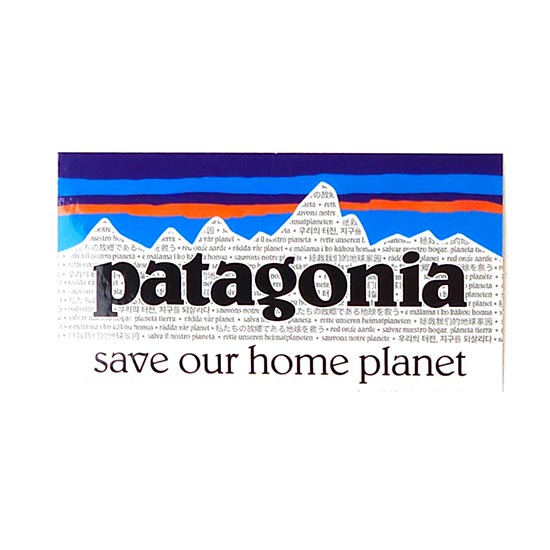 パタゴニア ステッカー PATASTICKER100 ステッカー デザイン シール デカール アウトドアグッズ用 アウトドアギア用 