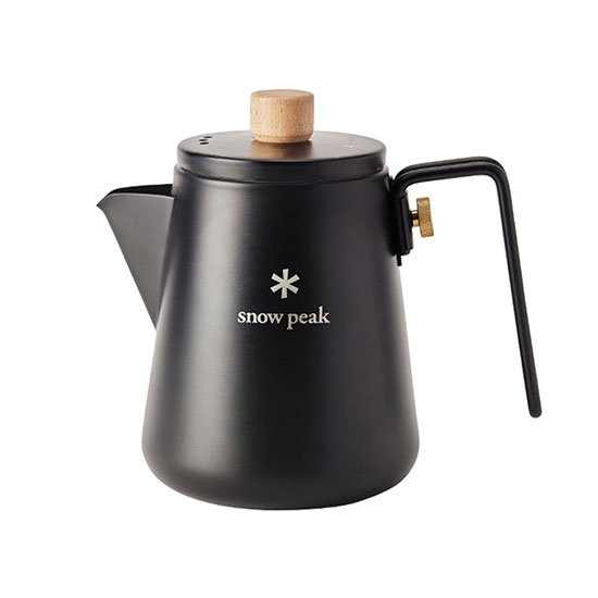 【安心のアフターサービス】スノーピーク フィールドバリスタケトル ブラック Online Edition CS-115R-EC  Field Barista Kettle ヤカン ポット キャンプ やかん