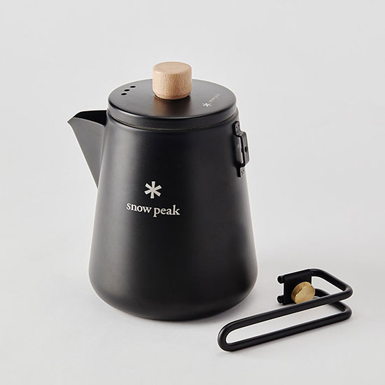 【安心のアフターサービス】スノーピーク フィールドバリスタケトル ブラック Online Edition CS-115R-EC  Field Barista Kettle ヤカン ポット キャンプ やかん