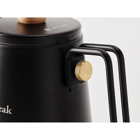 【安心のアフターサービス】スノーピーク フィールドバリスタケトル ブラック Online Edition CS-115R-EC  Field Barista Kettle ヤカン ポット キャンプ やかん