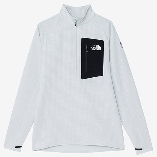 ザノースフェイス エクスペディションドライドットジップハイ NT12522 メンズ/男性用 長袖Ｔシャツ EX DRY DOT ZIPHIGH