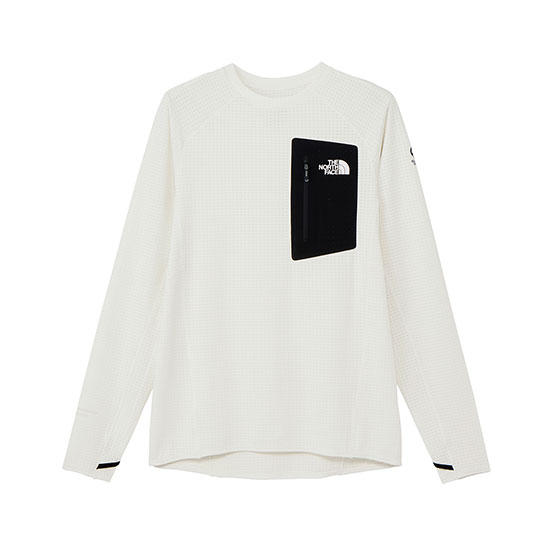 ザノースフェイス エクスペディションドライドットクルー NT12523 メンズ/男性用 長袖Ｔシャツ EX DRY DOT CR
