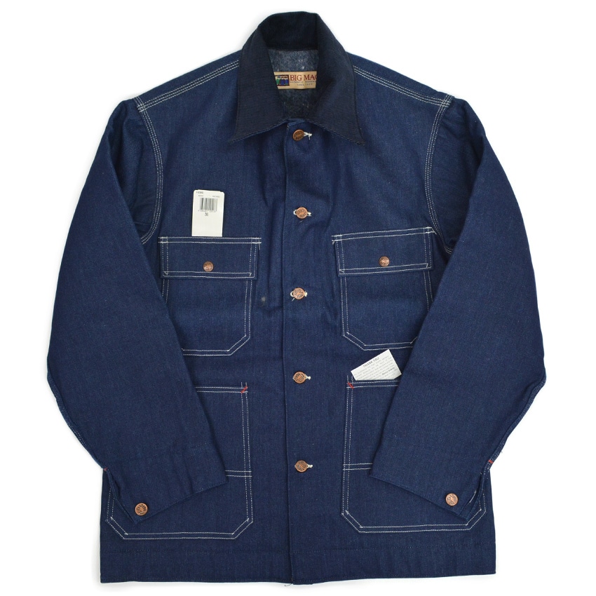 90's デッドストック BIGMAC ブランケット付 デニムカバーオール