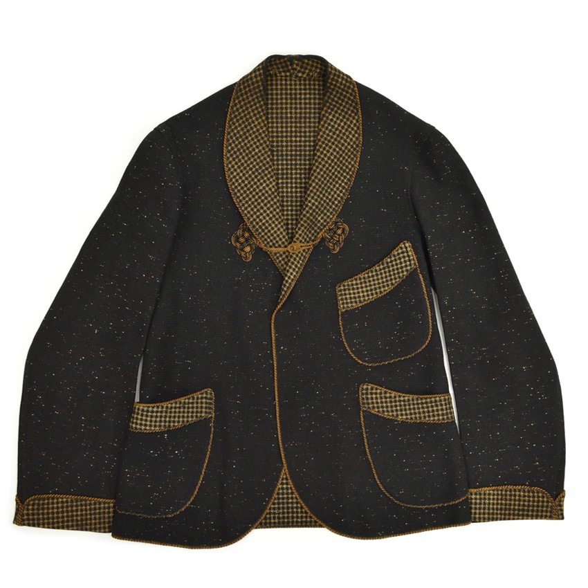 ～30's Black Smoking Jacket ...