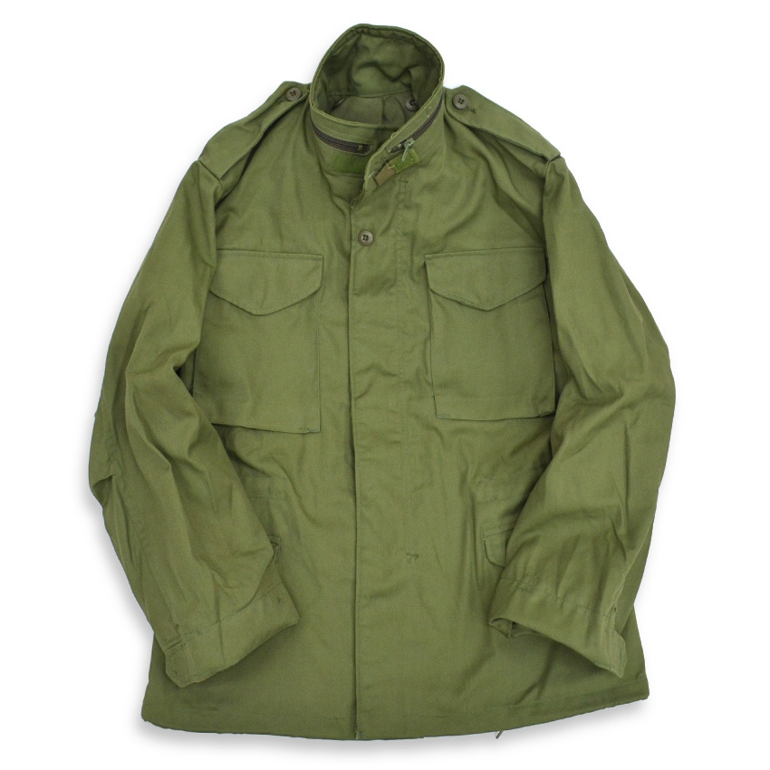 80's Deadstock U.S.ARMY M-65 OD 3rd ブラスジッパー ... S-R