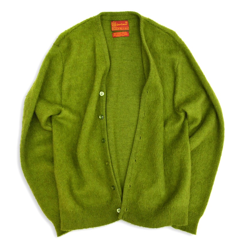 60's～ Sears 抹茶 モヘアカーディガン ... M ミント