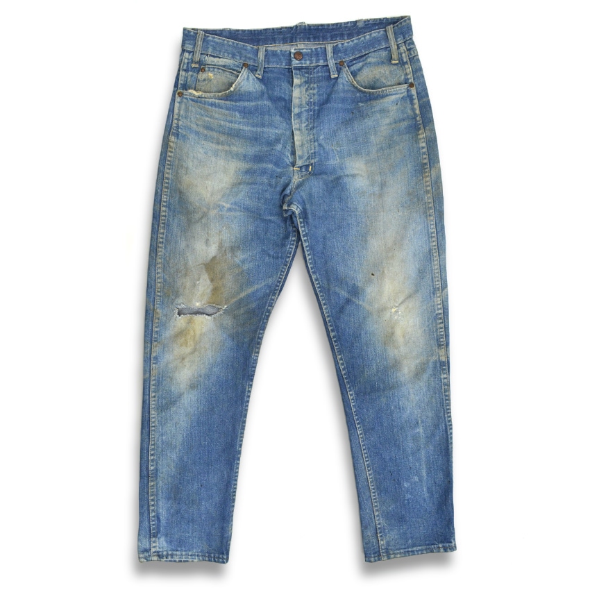 50's Unknown 5pokets Denim Pants from Barn ...W33×L29