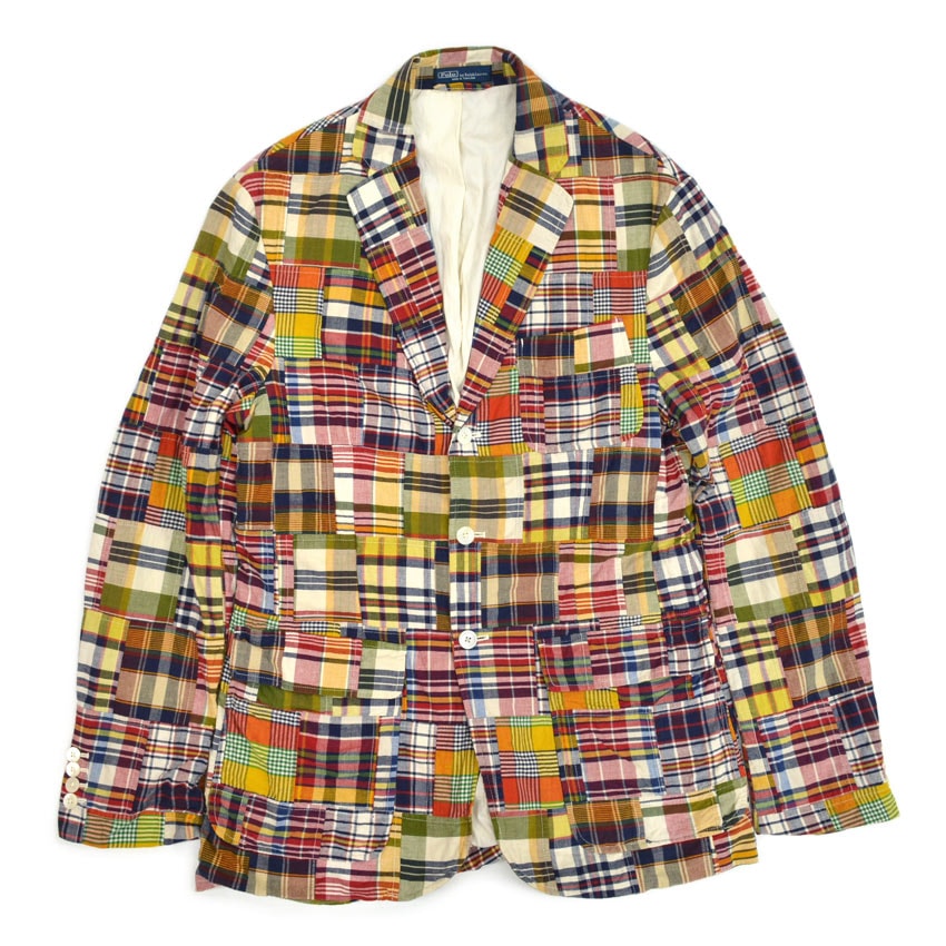 POLO by RALPH LAUREN マドラスチェック テーラードジャケット ... 42L