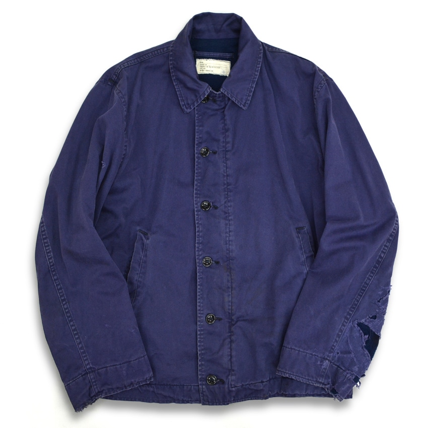 ～70's U.S.NAVY Utility Jacket ... 40