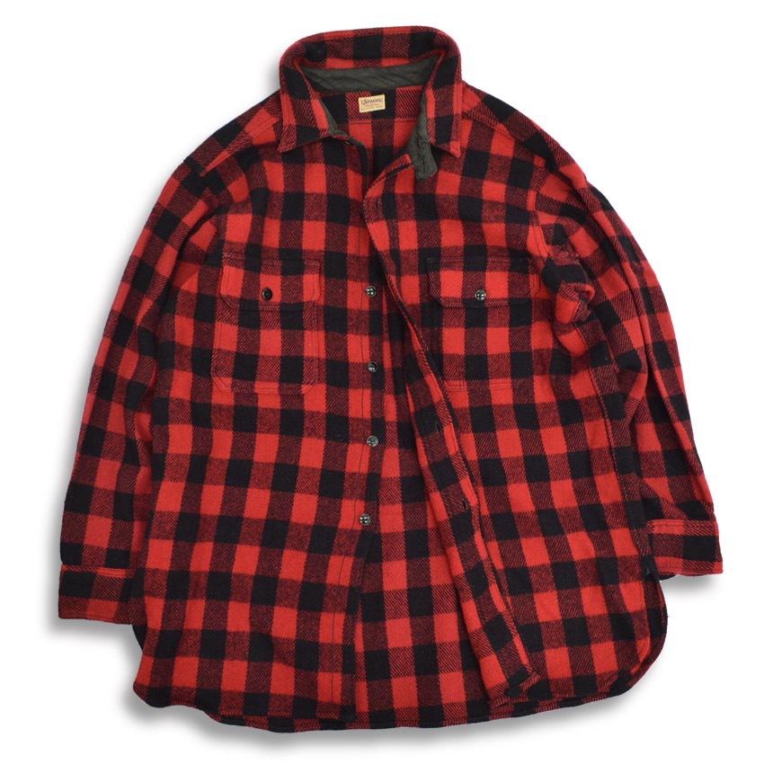 30's～ SPAIDE チンスト ウールシャツ ...