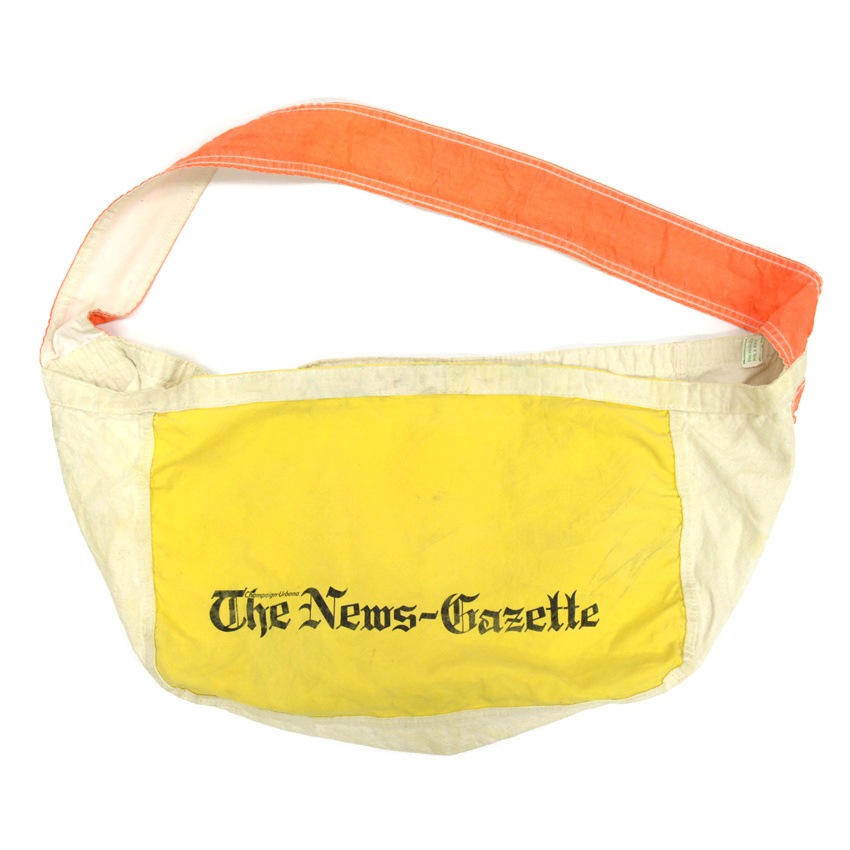 ～70's ' The News-Gazette ' News Pepper Bag ...