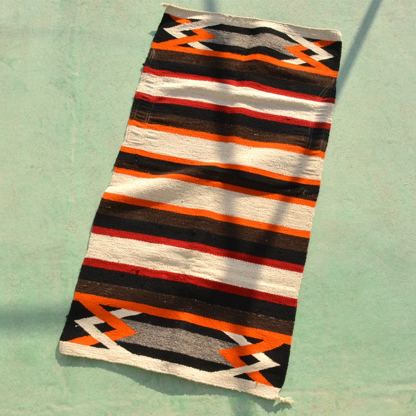 1950's～ Navajo Rug ' Saddle Blanket ' ... 77cm×152cm