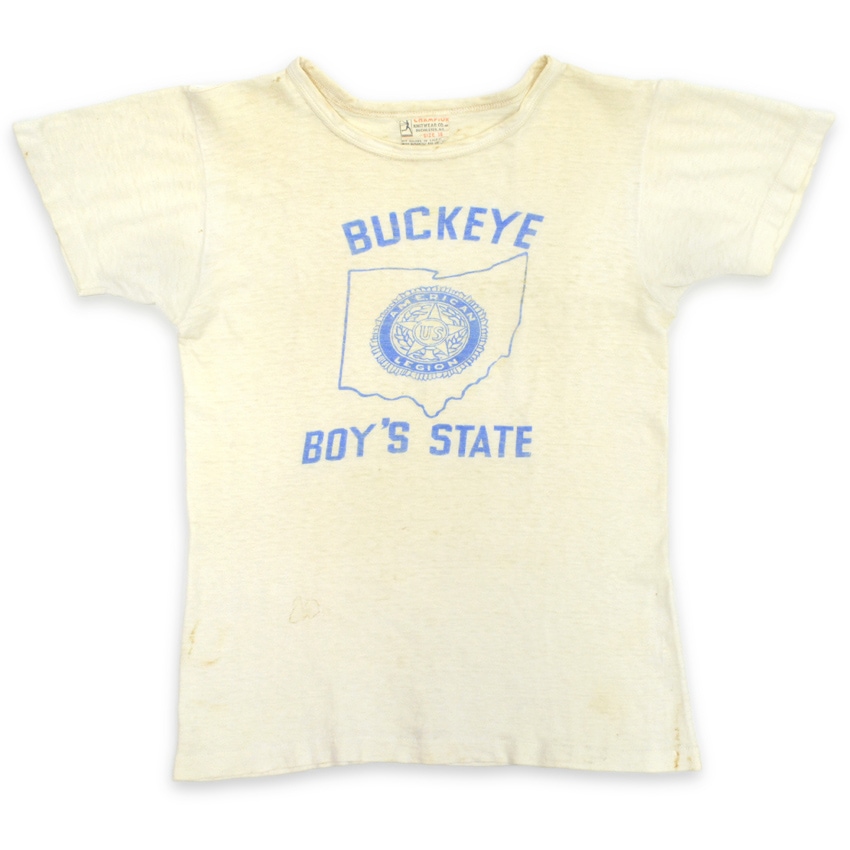 40's～ Champion デカランタグ ' BUCKEYE ' T-shirt ... 38
