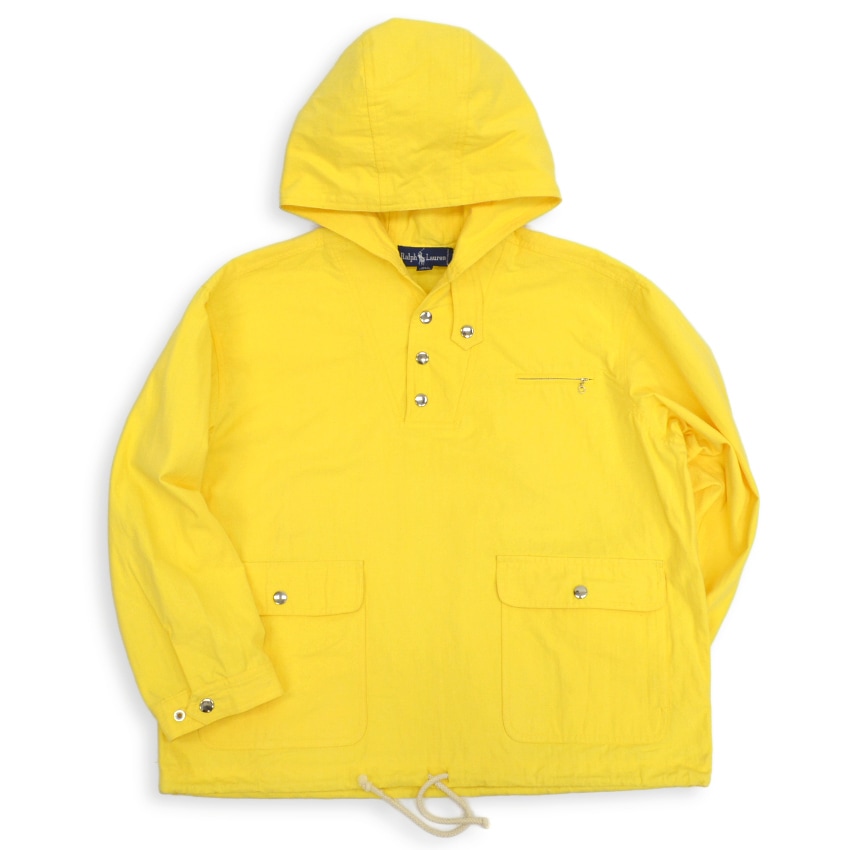 80's Ralph Lauren 馬タグ Yellow Cotton Anorak Parka ...