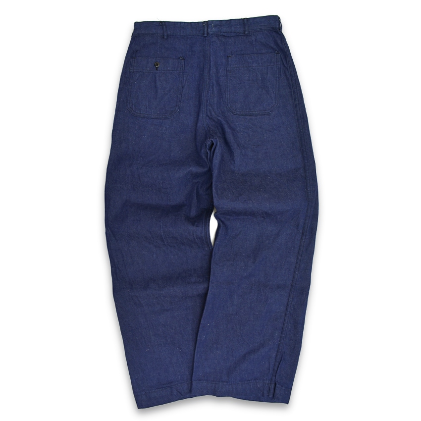 60's U.S.NAVY DUNGAREE DENIM TROUSERS ... MINT