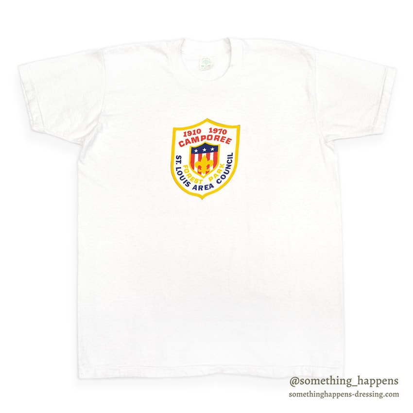 1970's B.S.A. 1910-1970 CAMPOREE T-SHIRT ... X-LARGE