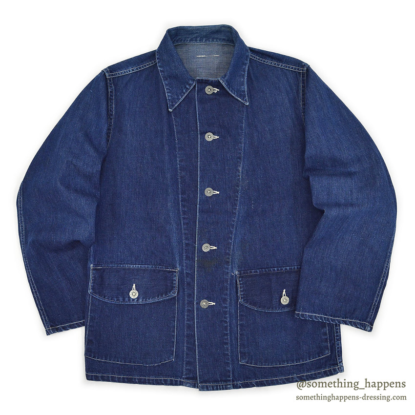 1940's U.S.ARMY WW2 DENIM COVERALL PW STENCIL ...