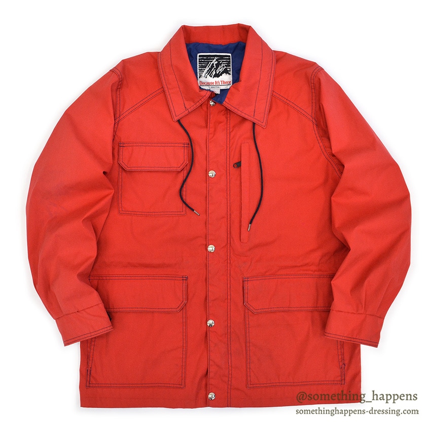 1980's BECAUSE IT'S THERE STORM SHED MOUNTAIN PARKA ... M