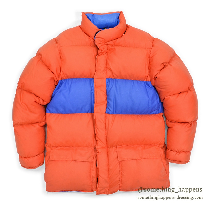 1970's MARMOT MOUNTAIN WORKS DOWN JACKET / TWO-TONE ... M