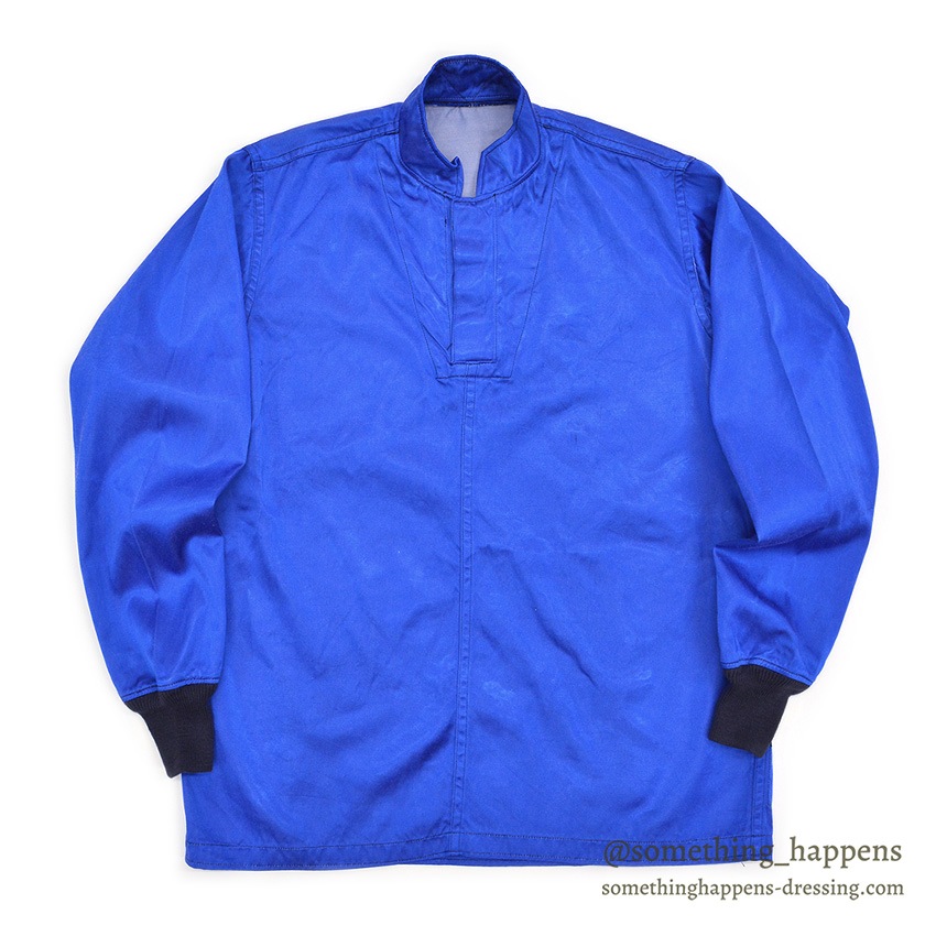 1960's U.S.NAVY JUMPER, IDENTIFICATION FLIGHT DECK SUMMER / BLUE ... M