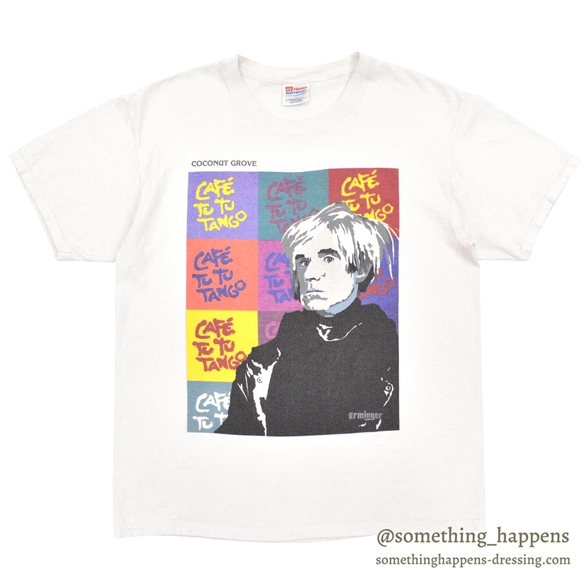 1990's HANES CAFE TU TU TANGO ANDY WARHOL INSPIRED T-SHIRT ... L