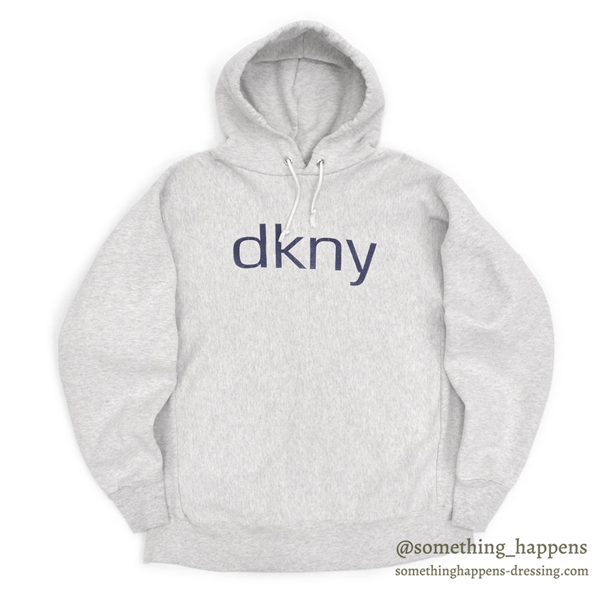 1990's DKNY JEANS TYPE REVERSE WEAVE SWEAT PARKA ...