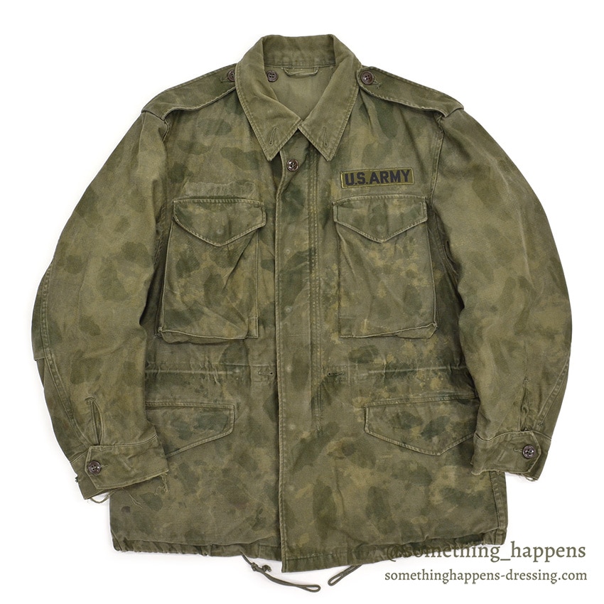 1950's U.S.ARMY M-1951 HAND PAINTED CAMO JACKET ... 