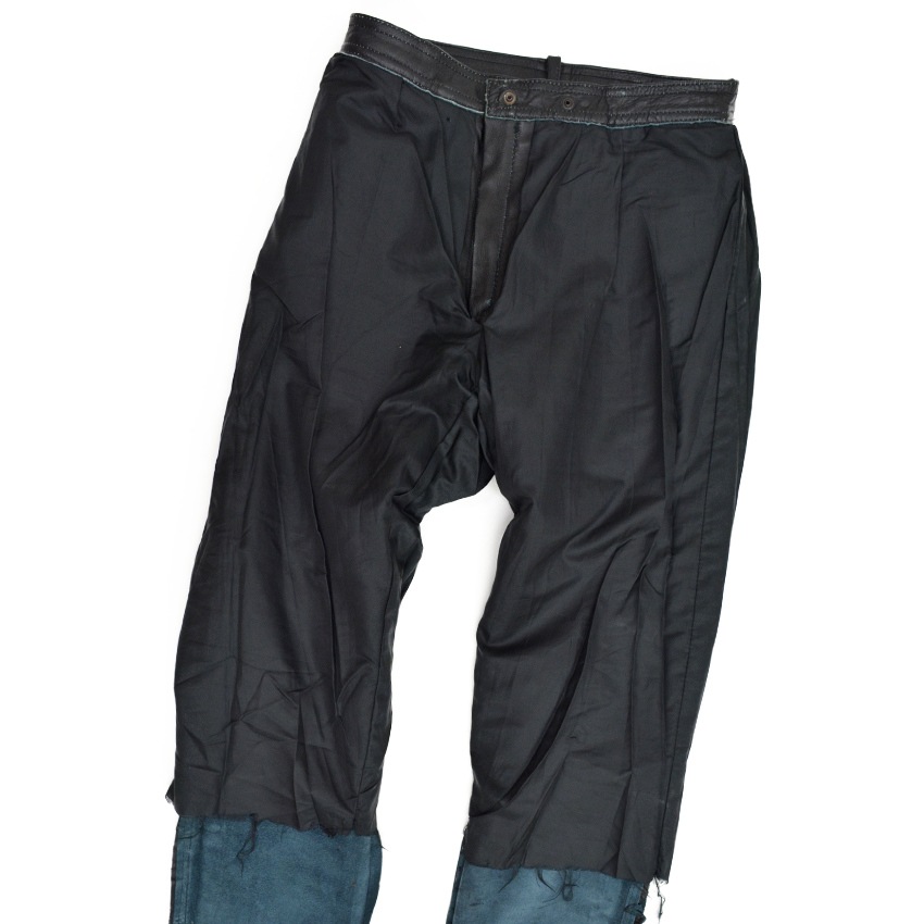 ～90's PAKISTAN LEATHER PANTS ... W32