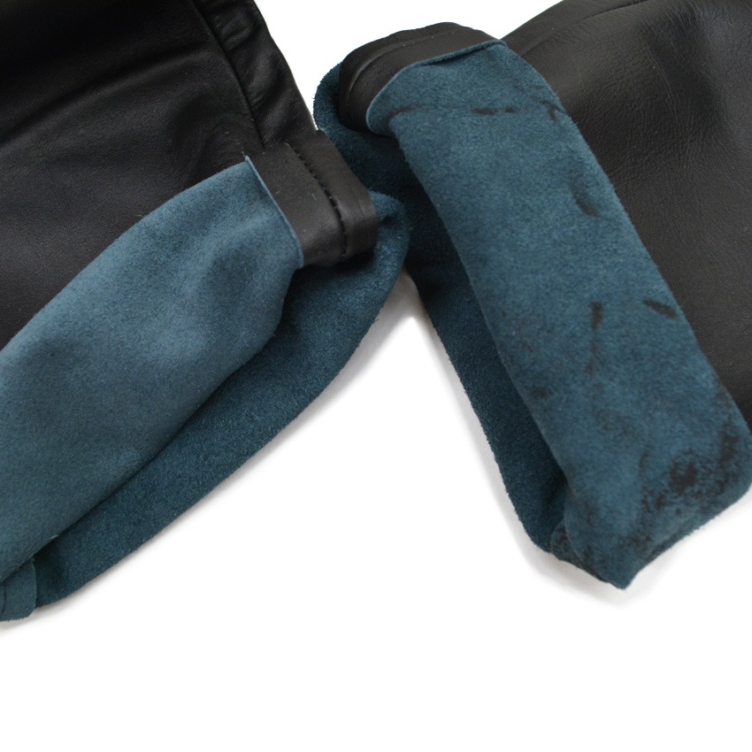 ～90's PAKISTAN LEATHER PANTS ... W32