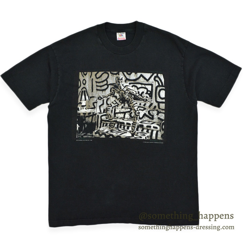90s Keith Haring × Annie Leibovitz Art Tee Size - トップス 