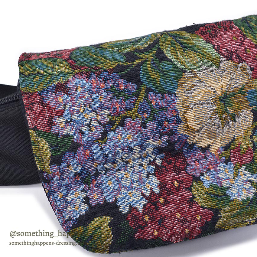 1990's WILD WEST TAPESTRY FANNY PACK ...