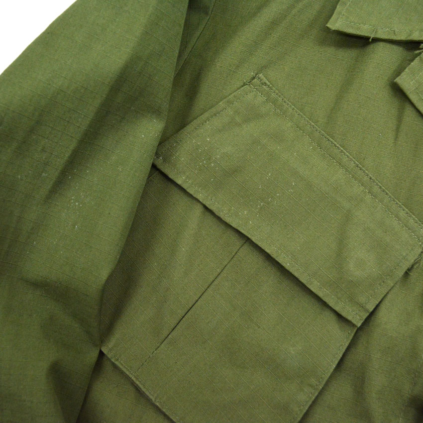 70's Deadstock U.S.ARMY ジャングルファティーグ ジャケット ... S-R