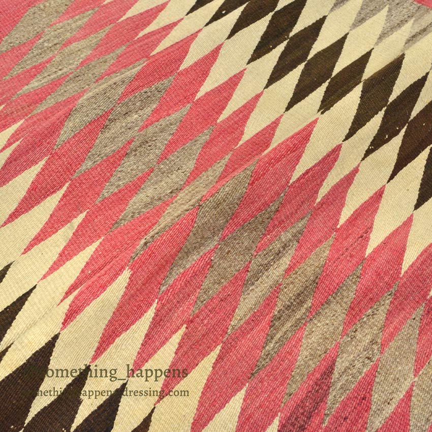 c.1940's NAVAJO RUG ZIGZAG PATTERN ... 159cm×97cm