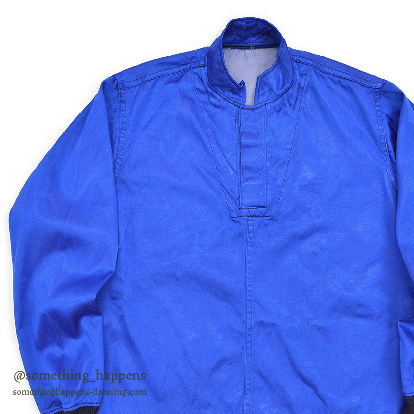 1960's U.S.NAVY JUMPER, IDENTIFICATION FLIGHT DECK SUMMER / BLUE ... M