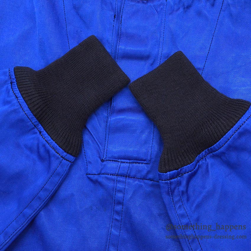 1960's U.S.NAVY JUMPER, IDENTIFICATION FLIGHT DECK SUMMER / BLUE ... M
