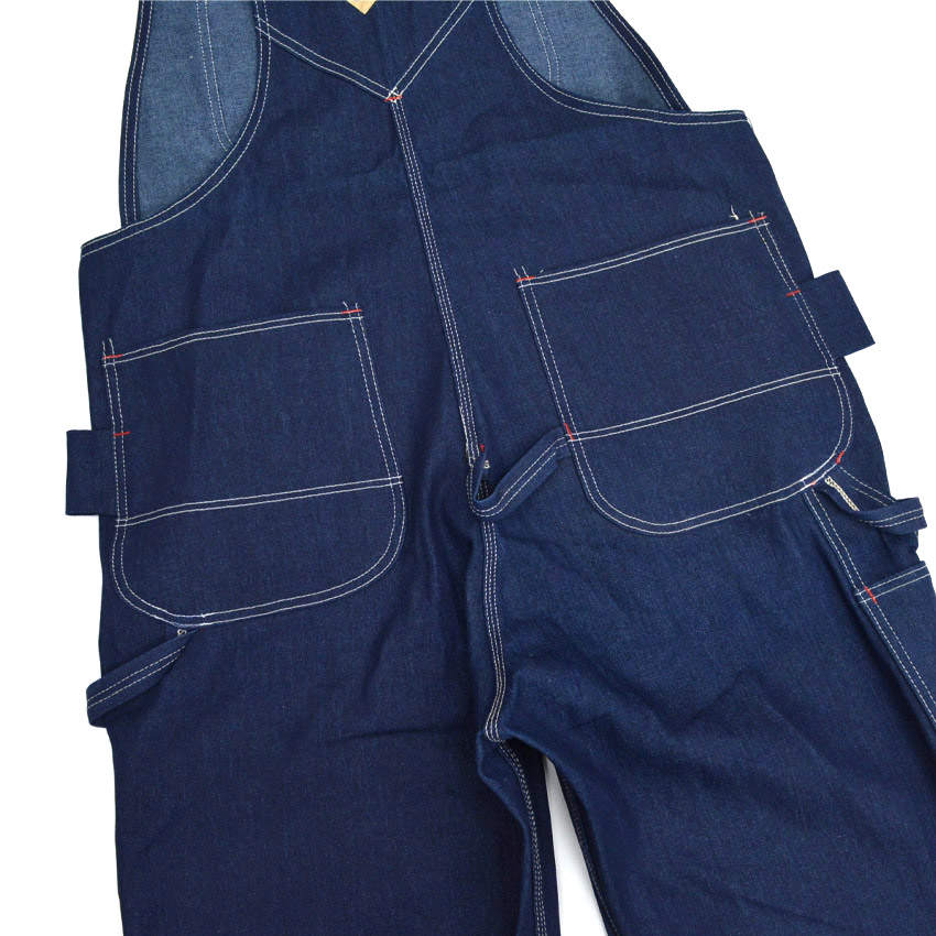 ～90's Deadstock BIGMAC エプロン付 ダブルニー デニムオーバーオール ...36×34