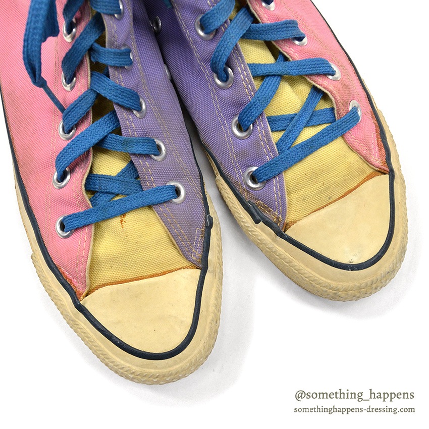 1980's CONVERSE ALL STAR CRAZY PATTERN HI ... 8